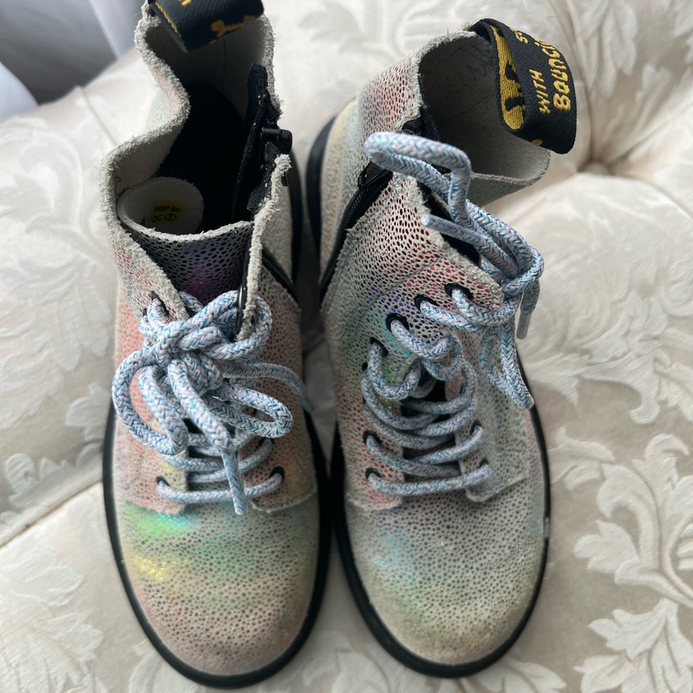 JUNIOR 1460 LACE UP BOOTS — kids